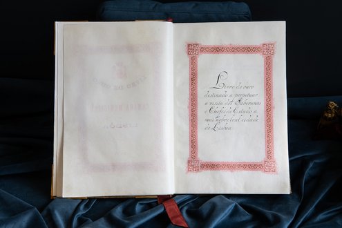 Livro de Honra - Termo de abertura