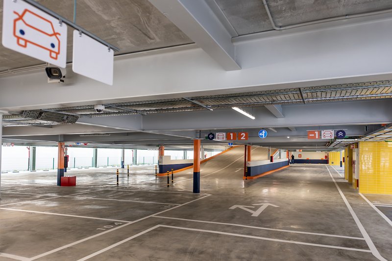 New parking lot in Alvalade